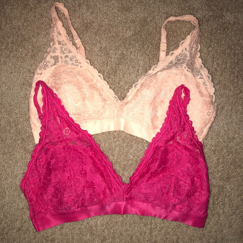 Set of 2 Sexy Lace Bras